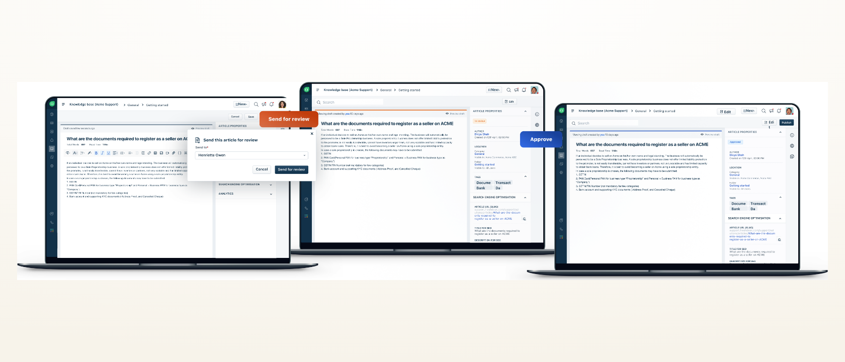 The rebuilt Freshdesk knowledge base